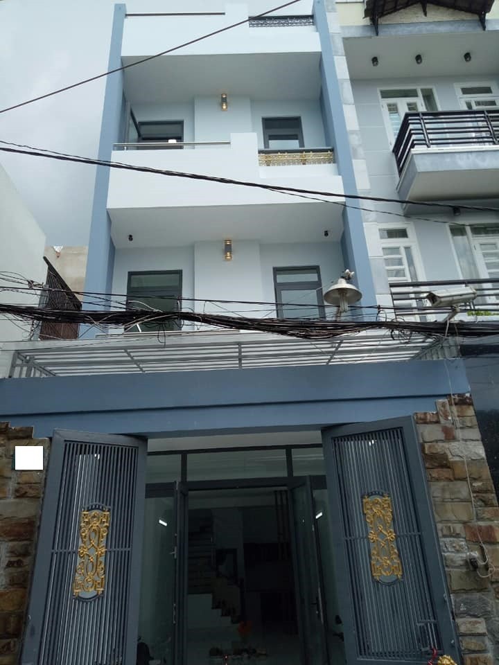 Bán nhà đẹp hxh Phan Huy Ích, p 12, Gò Vấp, dt 55m2, 3 tầng, bê tông cốt thép, giá 5.3 tỷ