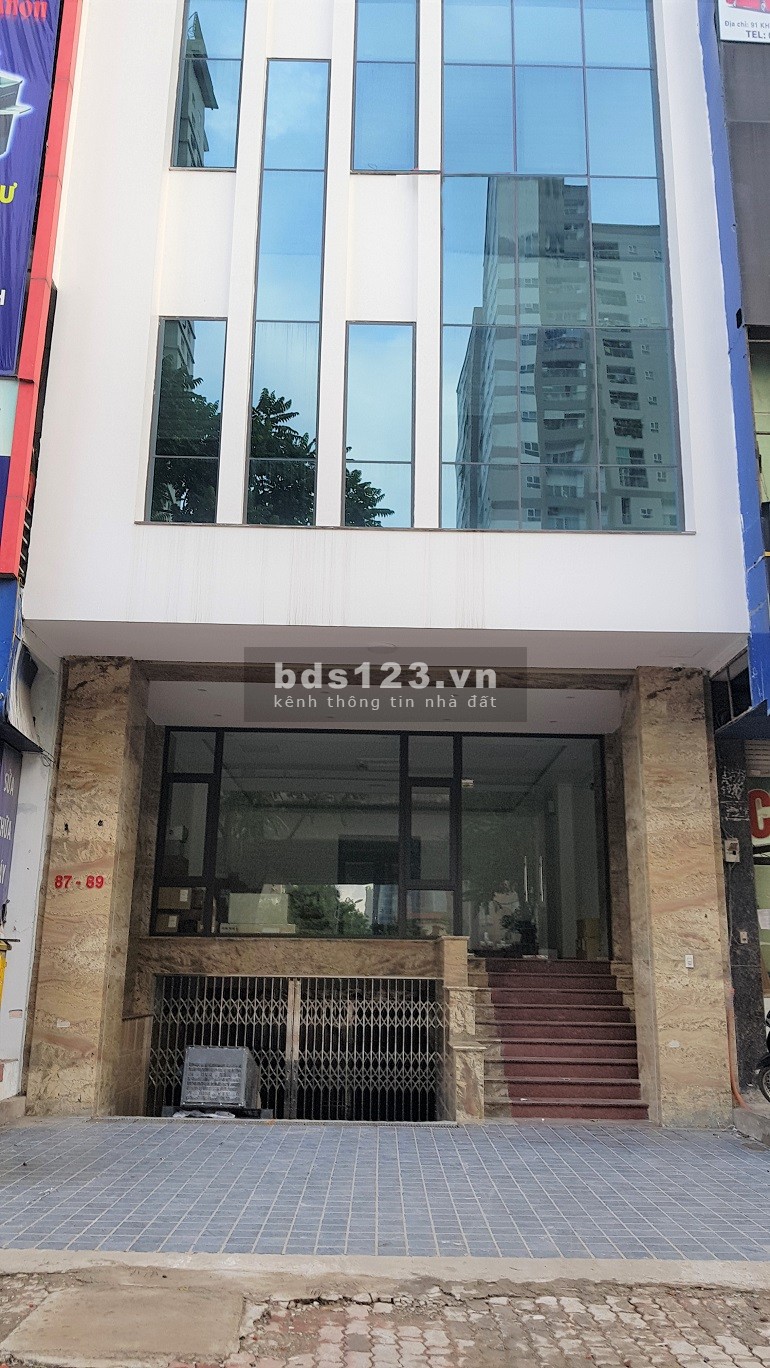 Tòa nhà 8 tầng mặt phố Võ Chí Công. Vỉa hè, oto, Kinh doanh. 150m2 MT6m 55tỷ
