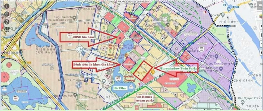 Nhận đặt chỗ lô ngoại giao vị trí đẹp, giá tốt dự án Eurowindow Twin Parks Gia Lâm. LH 097 855 1294