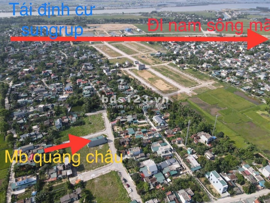 Vị trí tiềm năng và thuận lợi giao thông tại Sầm Sơn cạnh dự án Sungroup, lh 0916113616