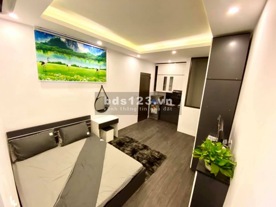 Bán CCMN Quan Hoa 130m2, 6 tầng thang máy, MT 6.8m, 30PN, chỉ 25.3 tỷ