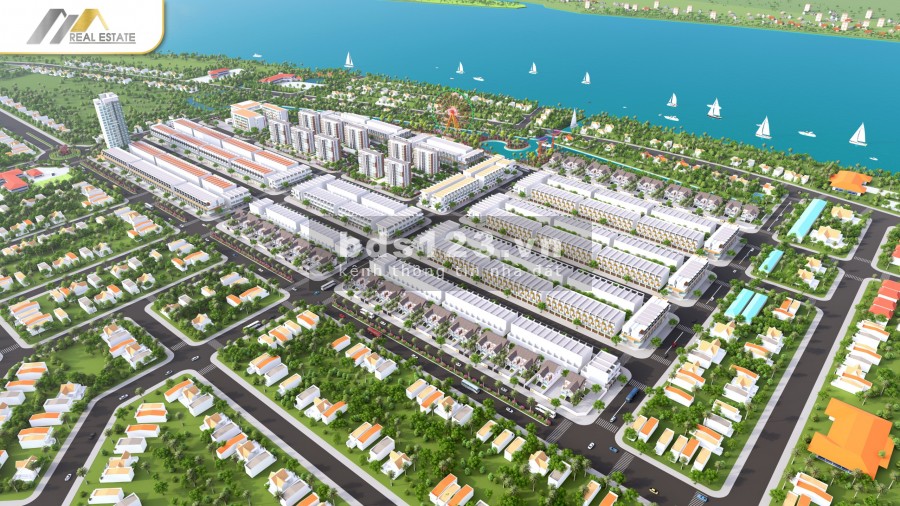 Khu nhà phố ỏ Cồn Khương đang sống nhất TP Cần Thơ, giá bán chỉ từ 17 triệu/m2