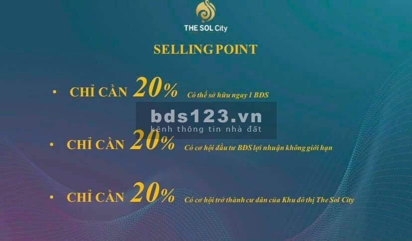 Đất sốt mùa covid - THE SOL CITY, chiếc khấu 2%, ngân hàng cho vay