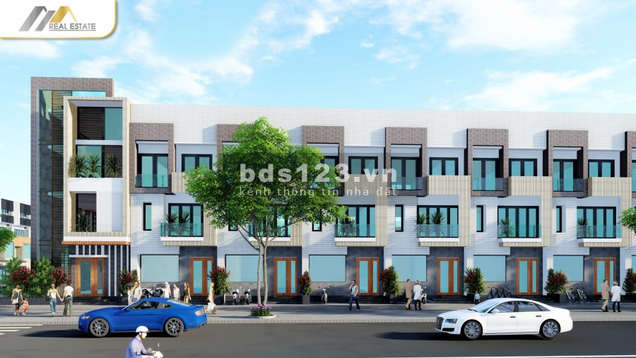 Khu nhà phố ỏ Cồn Khương đang sống nhất TP Cần Thơ, giá bán chỉ từ 17 triệu/m2