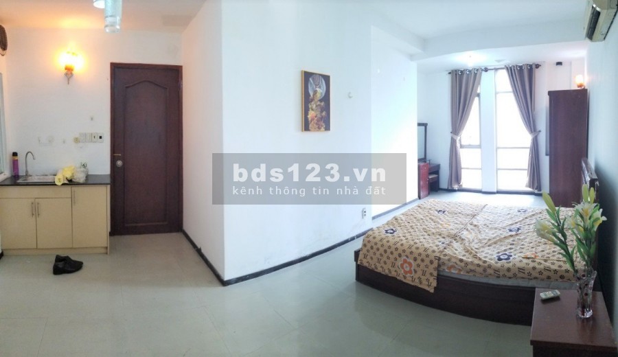 Studio đầy đủ nội thất, mặt tiền đường Võ Văn Kiệt Q5, diện tích 35m2