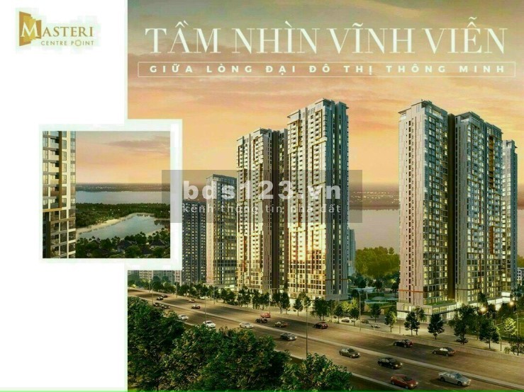 Mua nhà 0 đồng với dự án Masteri Center Point hỗ trợ 100% 2 năm 0% lãi suất. 0938362355