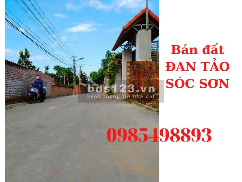 Bán 585m2 - 250m2 - 341m2 - 400m2 đất Tân Minh Sóc Sơn giá rẻ, đường rộng