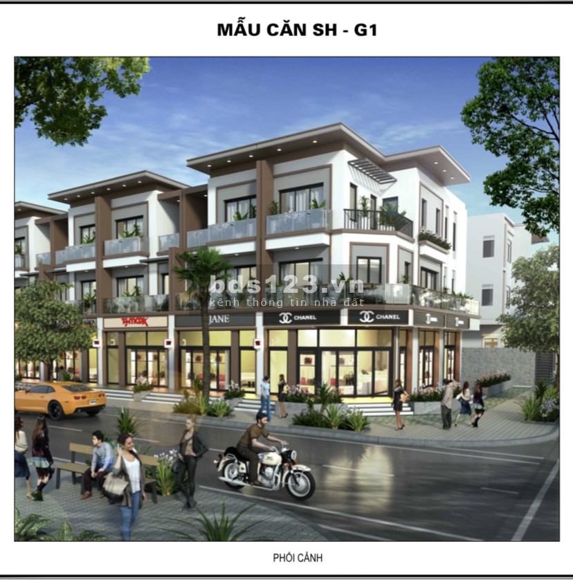 Nhà phố đằng cấp ngay trung tâm thành phố Sadec, ngân hàng hỗ trọ vay