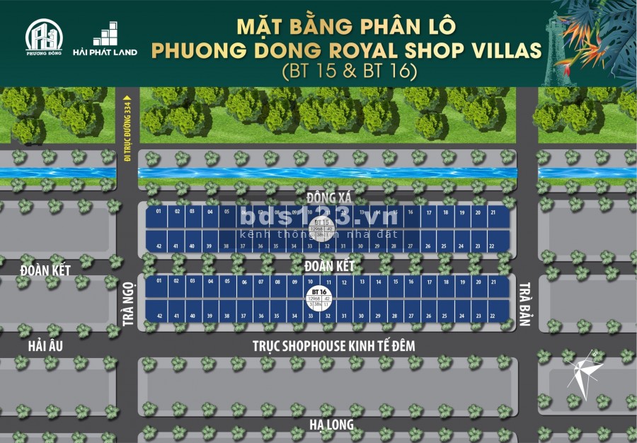 Khu đô thị Phương Đông Vân Đồn Quảng Ninh, mật độ xây dựng 100%