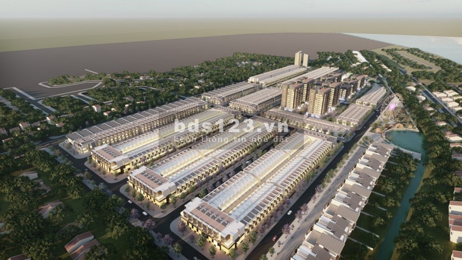 Cồn Khương Diamond City – Nhà phố 1 trệt 2 lầu, quỹ đất cuối cùng Cần Thơ giá tốt đầu tư