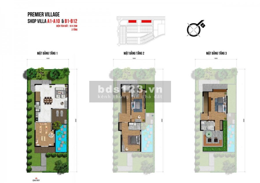 Cần bán gấp biệt thự biển Hồ Tràm Bình Châu, sổ hồng lâu dài, giá chỉ hơn 12 tỷ