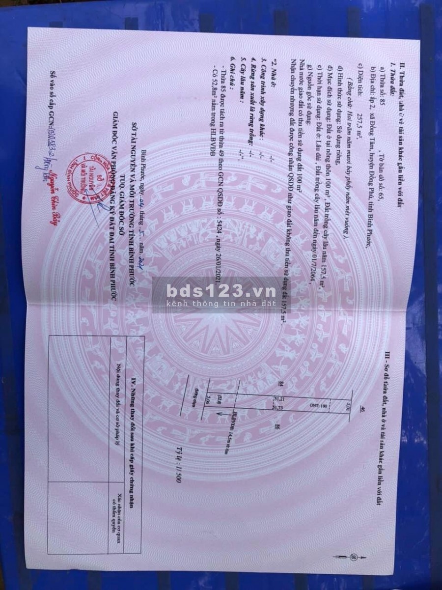 Cần bán đất với giá 335 triệu, chính chủ miễn trung gian, thổ cư 100m2
