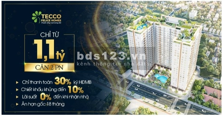 Tecco Felice Home chuẩn sống vượt mong đợi