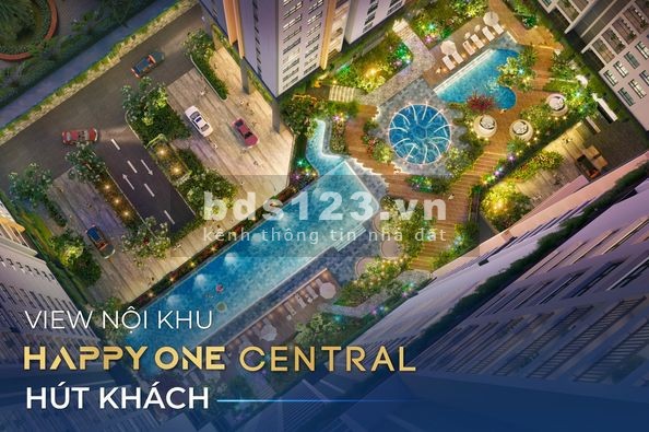 Chung cư cao cấp Happy One Central nằm ngay trung tâm TP Thủ Dầu Một