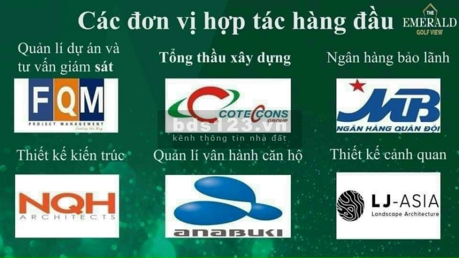 Giỏ hàng CĐT Emerald Golf View độc quyền, giá thoả thuận chính chủ