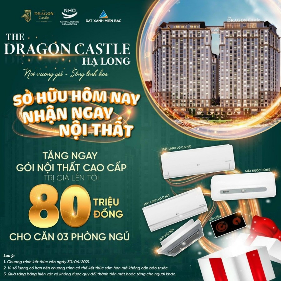 Chung cư Dragon Castle - Vị trí vàng cho các nhà đầu tư