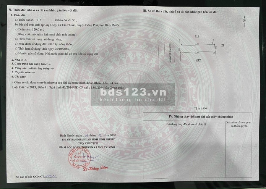 Đất nền dự án Đồng Phú, Bình Phước, sổ riêng, điện âm chỉ từ 620tr/nền
