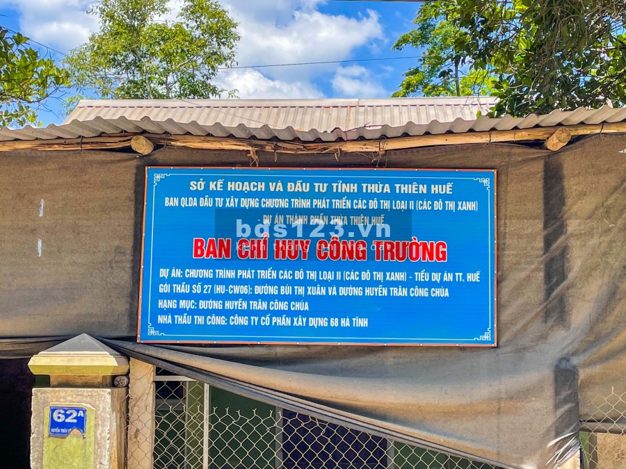 [Bán Gấp] Thửa đất tại Kiệt 28 Huyền Trân Công Chúa, Phường Thủy Biều, Tp Huế.