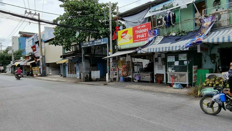 Cần bán lô góc 2 mặt tiền hẻm 75, đường 48, Hiệp Bình Chánh, Tp Thủ đức.