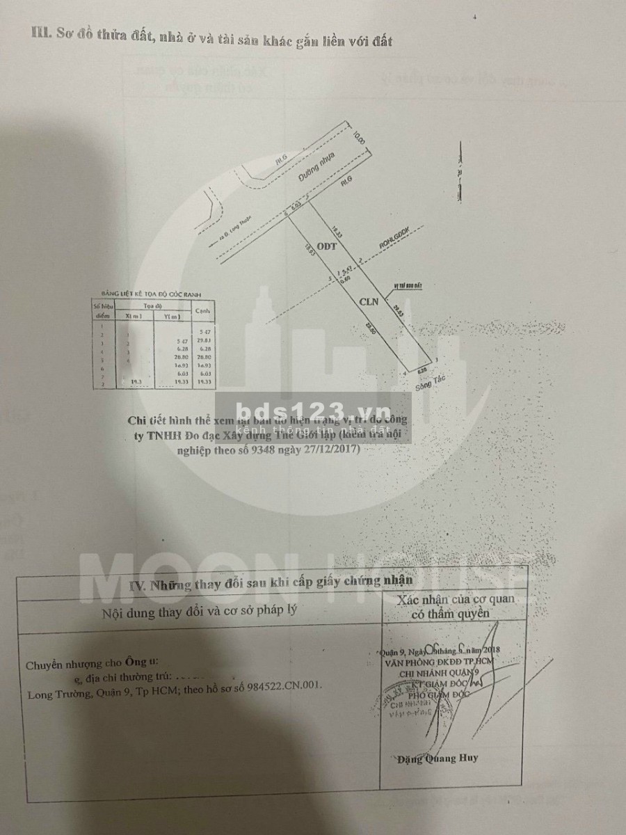 Nắm chủ 8 lô đất liền kề thuộc Dự Án KDC Đảo Kim Cương phường Trường Thạnh quận 9
