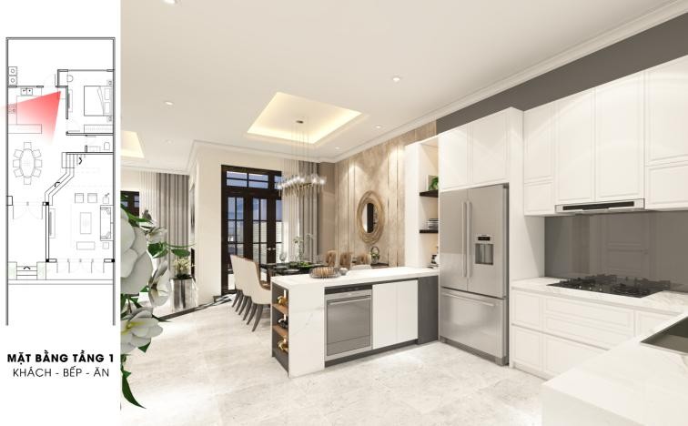 Biệt Thự Sân vườn Quận 7 500m2 Nguyễn Văn Linh, 3 tầng đúc kiên cố