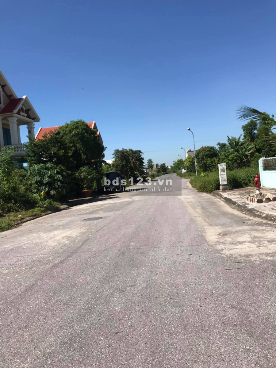 Bán lô đất tái định cư Đặng Cương, An Dương, Hải Phòng, sổ chính chủ