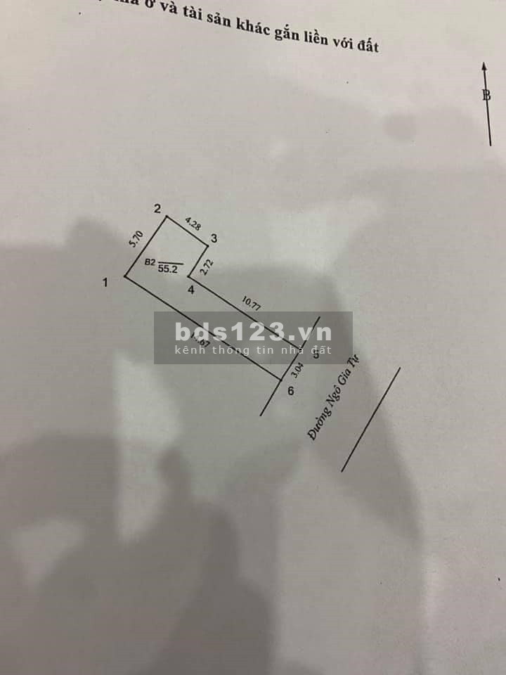 Bán nhà mặt phố Ngô Gia Tự diện tích 55m2, vỉa hè to, kinh doanh đỉnh