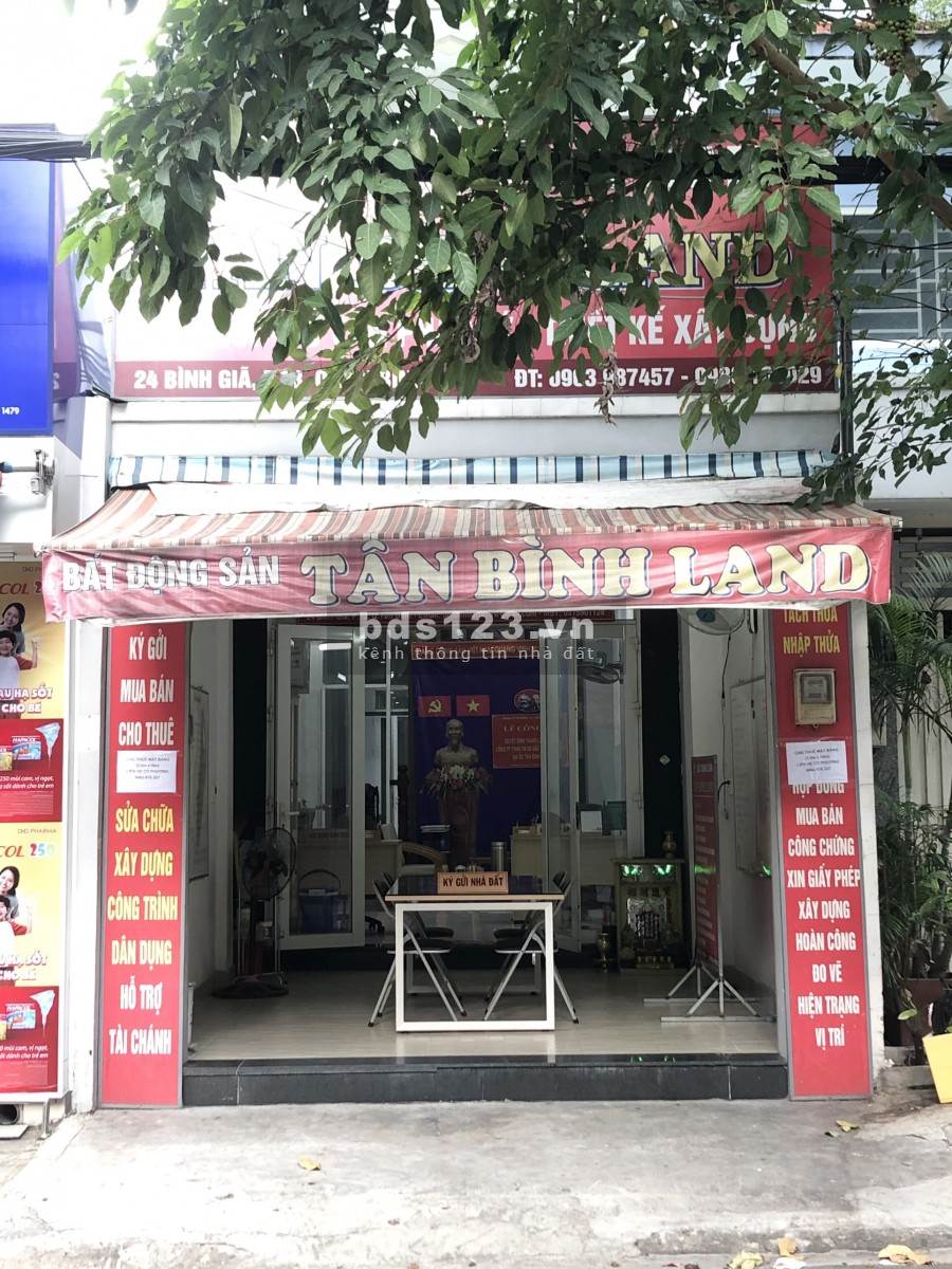 Cho thuê mặt bằng kinh doanh đẹp, thông thoáng 24 Bình Giã, Tân Bình