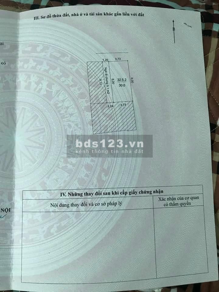 Cần bán nhà Ngõ phố Vĩnh Hưng Hoàng Mai dt 37m2, 5 tầng, giá 3.2 tỷ