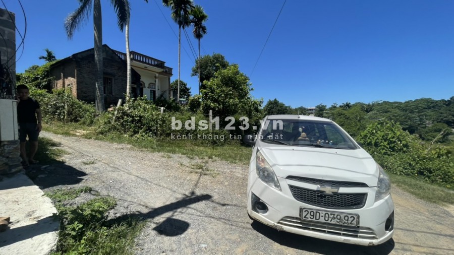 404m full thổ cư view cánh đồng đẹp 2 mặt tiền, xóm Cời Tân Vinh Lương Sơn
