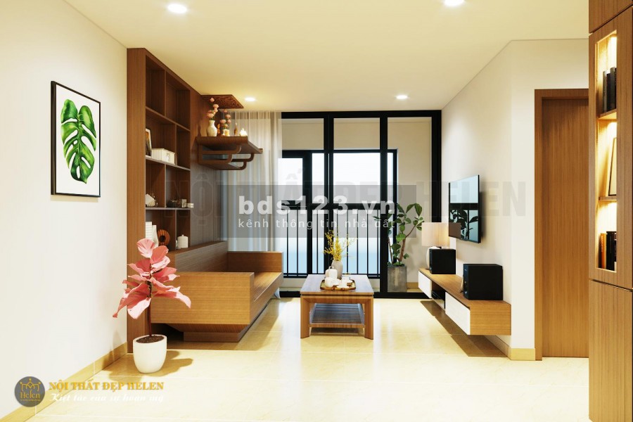 Cho thuê căn hộ chung cư FLC 18 Phạm Hùng. 2 PN,2VS. Đầy đủ nội thất.