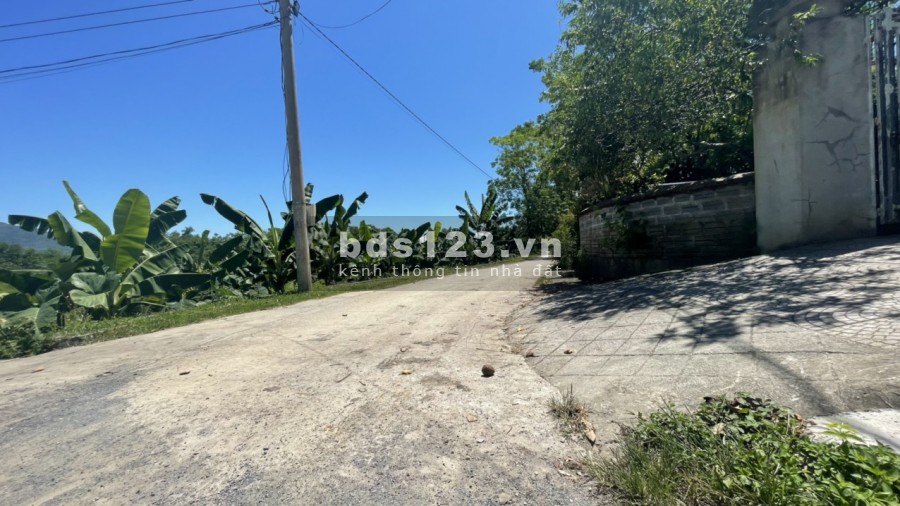 404m full thổ cư view cánh đồng đẹp 2 mặt tiền, xóm Cời Tân Vinh Lương Sơn