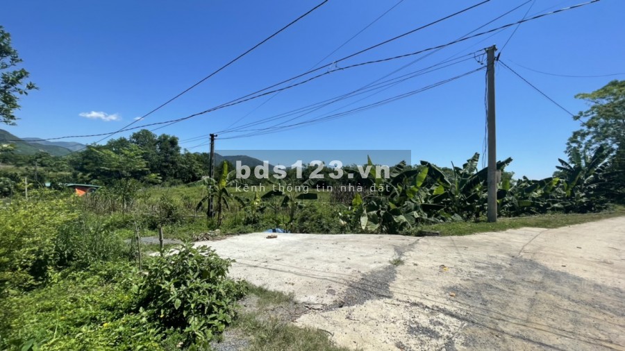 404m full thổ cư view cánh đồng đẹp 2 mặt tiền, xóm Cời Tân Vinh Lương Sơn