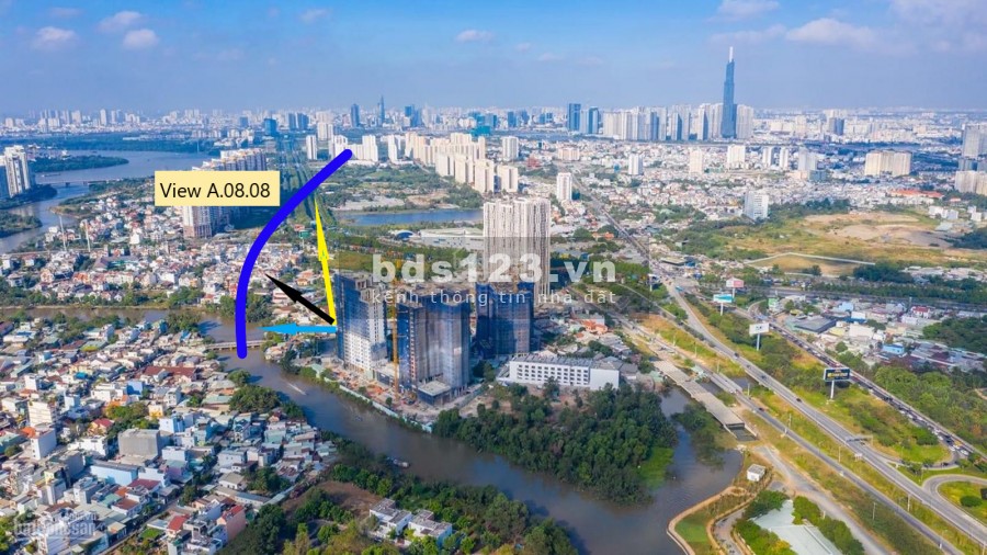 Căn hộ quận 2 sắp bàn giao, chính chủ bán giá tốt, 74m2, góc, view sông, 2PN, nội thất hoàn thiện - 0914.538.498