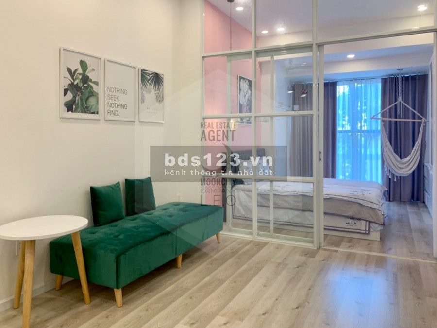 Cho thuê căn hộ giá tốt 1 pn, nội thất xinh xắn, cc the Sun Avenue vào ở ngay, có nội thất