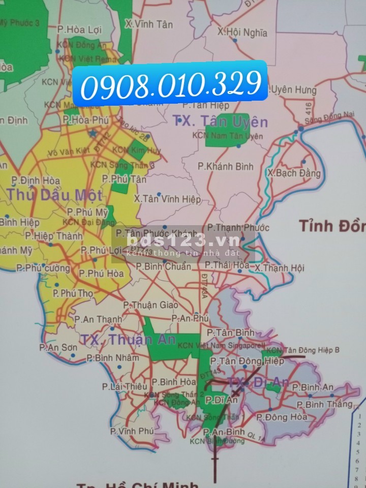 Chính chủ cần bán lô đất Vĩnh tân Tân Uyên mặt tmặt đất 10m sổ sẵn