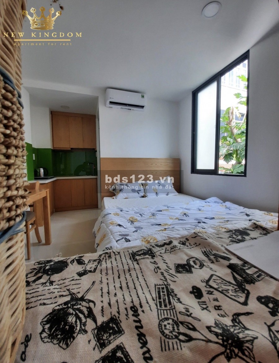 Căn hộ full tiện nghi quận Bình Thạnh, thang máy, có nội thất, giá 4.5 triệu