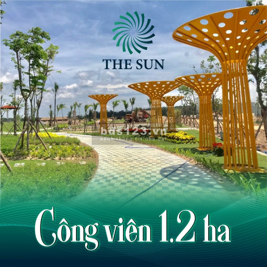 Đất Nền Sổ Đỏ Liền Kề TTHC - KCN Bàu Bàng, hệ thống tiện ích nội khu đầy đủ