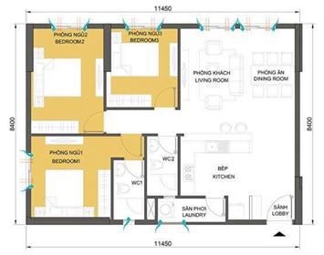 Bán căn hộ Masteri Thảo Điền Căn góc 3 phòng ngủ, view sông thoáng