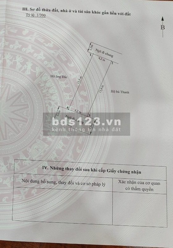 Bán mảnh đất 54m2 2 mặt ngõ oto vào nhà với giá chỉ hơn 600tr quá rẻ tại ĐẶNG CƯƠNG,AN DƯƠNG