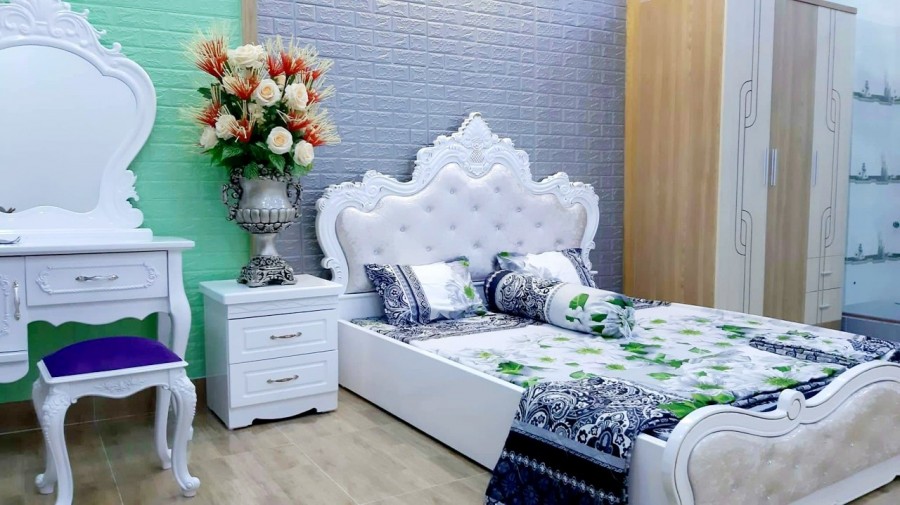 Ngộp bank bán gấp nhà 4 tầng hẻm xe hơi đường Quang trung Quận Gò Vấp, 78m2 giá 5,23 tỷ. Tặng Full nội thất