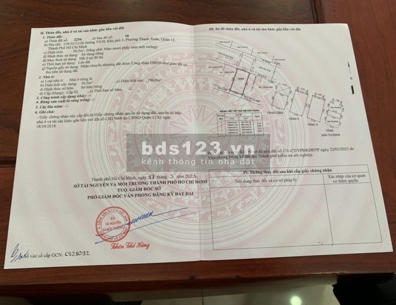 Nhà phố xây sẵn Quận 12 đã có sổ hồng giá siêu hấp dẫn, lh 0934788292