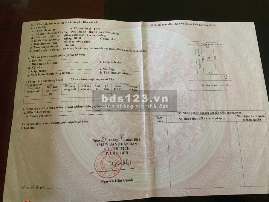 Bán nhà Hải mặt tiền tại Văn Tự Thị trấn thắng Hiệp Hoà, giá thoả thuận
