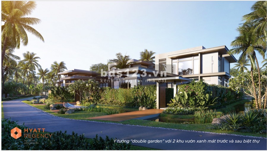 Bán biệt thự biển 3PN Hyatt Regency Hồ Tràm suất ngoại giao Chủ Đầu Tư dt 500m2 full nt. LH 0912357447