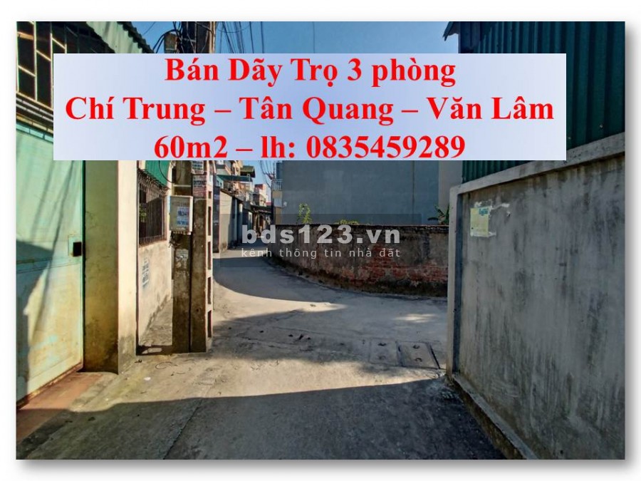 Cần bán dãy trọ 3 phòng, Đối diện KCN Tân Quang, Gần Vinhomes Ocean Park: lh 0835459289