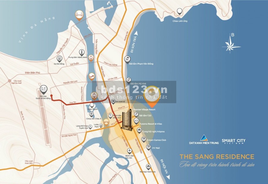 The Sang Residence Chung cư cao cấp View Biển Đà Nẵng, pháp lí đủ