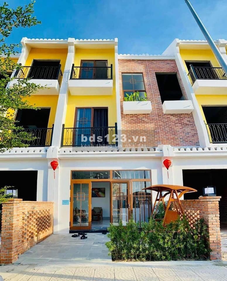 Bán nhà liền kề khu đô thị Nam Hội An, vị trí đẹp, view sông Thu Bồn, đường lớn