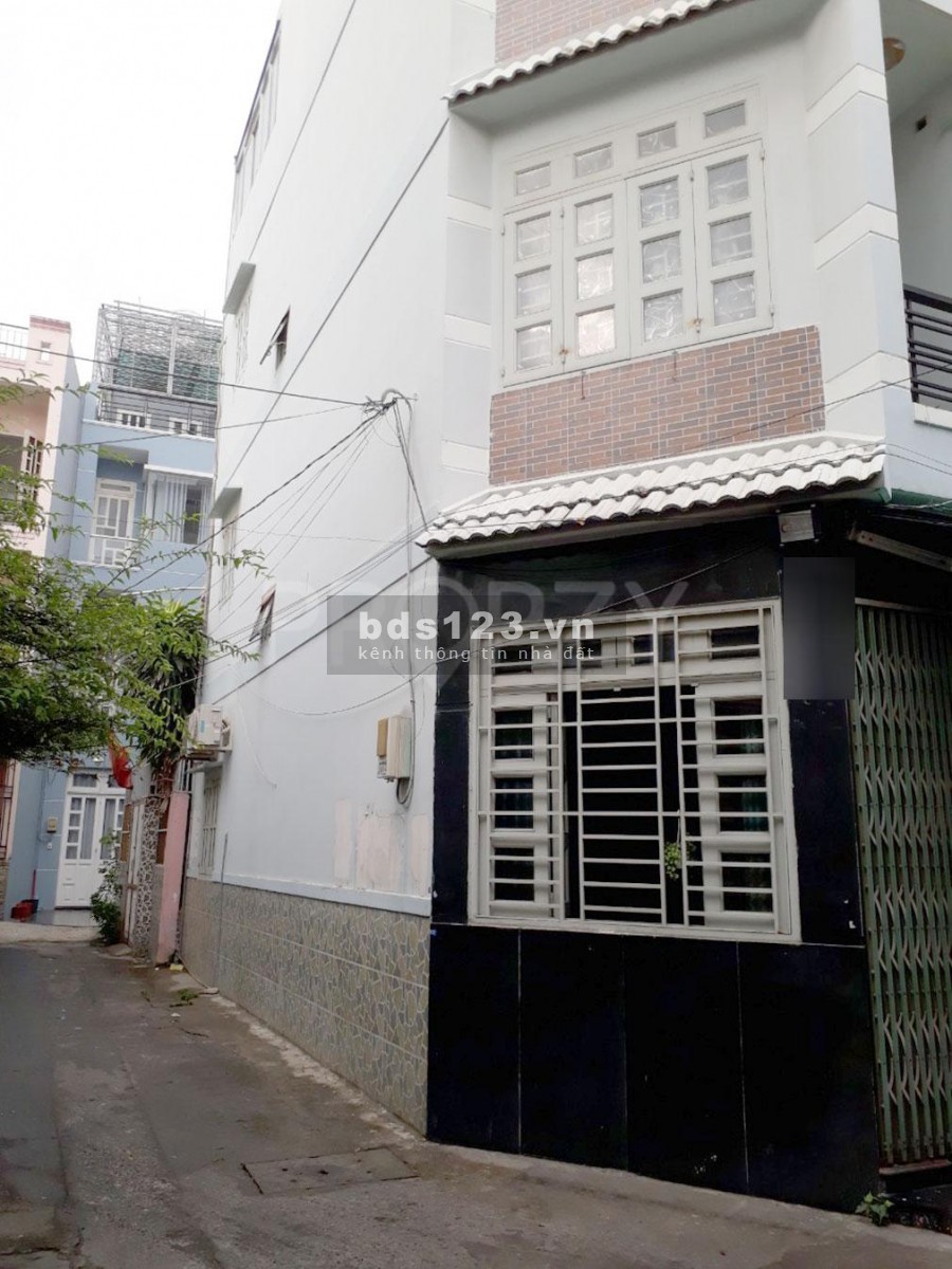 Nhà đẹp 2 mặt hẻm thoáng Đồng Đen, 3.2x12m, xây 4 tấm, vào ở ngay
