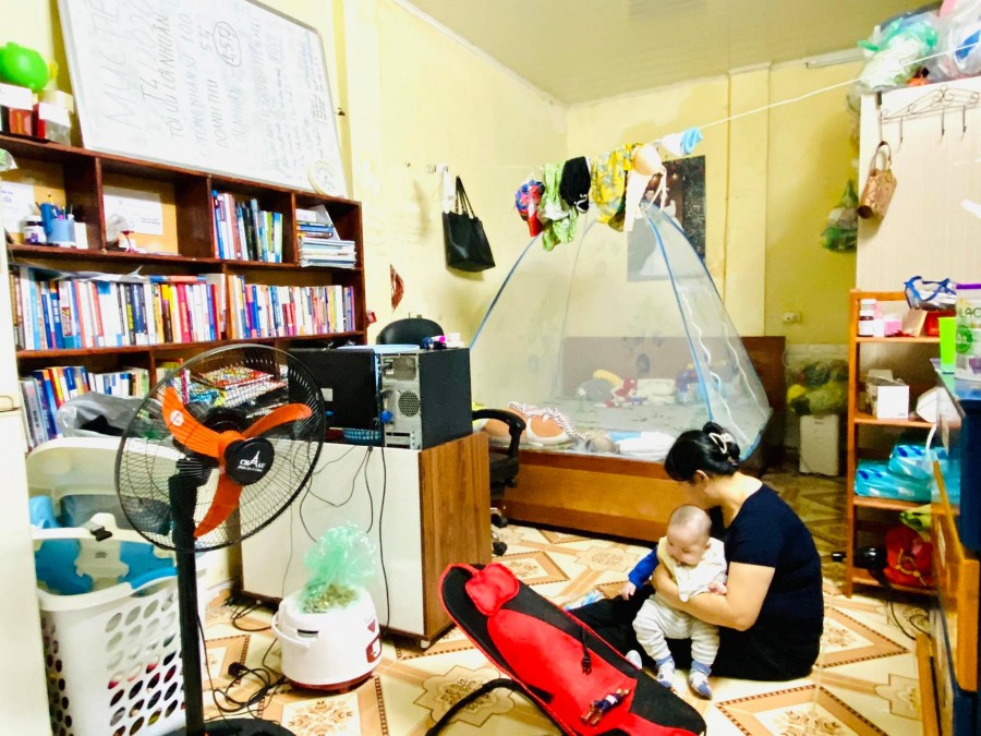 Bán nhà mặt ngõ, diện tích 45m2, 5T, MT 3.5m, giá 5.5 tỷ, đường Xuân Đỉnh
