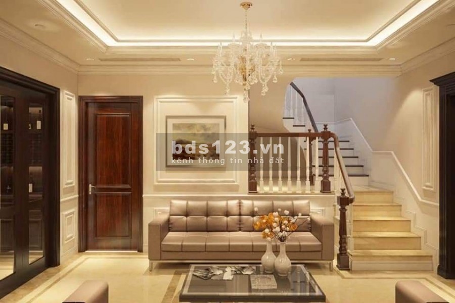 Bán biệt thự Nguyễn Cơ Thạch, 3 ô tô tránh, vỉa hè, 105m2 x 5 tầng, 18.5 tỷ